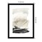 Ebony Horizon Triptych II by Jennifer Goldberger Wood Framed Wall Art Print
